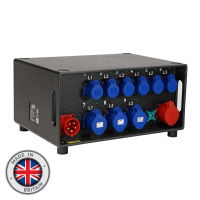 Distribution Unit, 32A 3PH, 3x 32A 1PH, 6x 16A Out