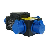 ST ANTON Distribution Box 32A 240V In, 3 x 16A 240V Out, DMM