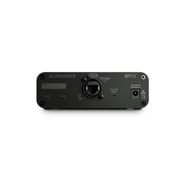 Dante Output Interface 2 Out (Inc. PSU), DT02