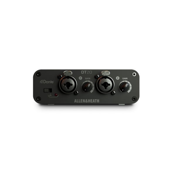 Dante Input Interface - 2 In (Inc. PSU), DT20