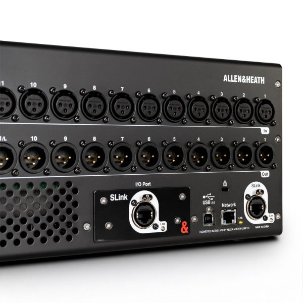 48ch Digital Mixer, 16 Mic/Line 12 XLR out, SQ-Rack 
