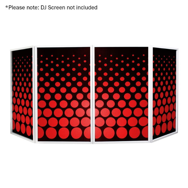 DJ Screen Circle Design Lycra (4 Pack)
