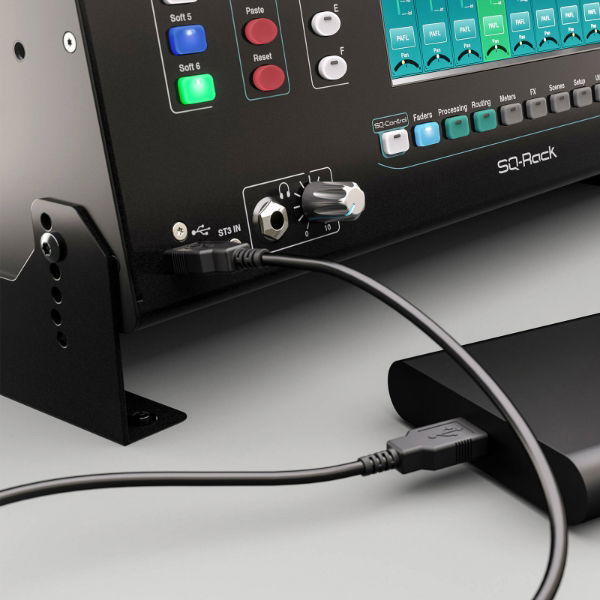 48ch Digital Mixer, 16 Mic/Line 12 XLR out, SQ-Rack 