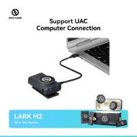 Wireless Lavalier Microphone Combo LARK M2 Combo (Shine Charcoal)