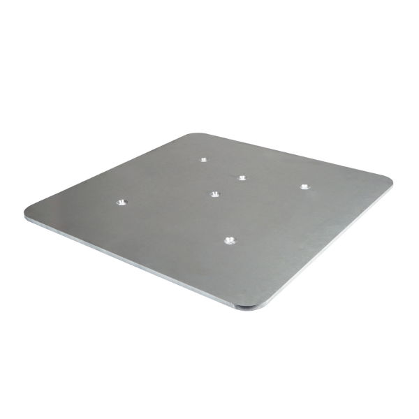 UBP500 500 x 500mm Aluminium Base Plate (No Conicals)