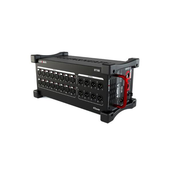Portable Dante I/O Expander 16 Mic/Line 8 XLR Out, DT168