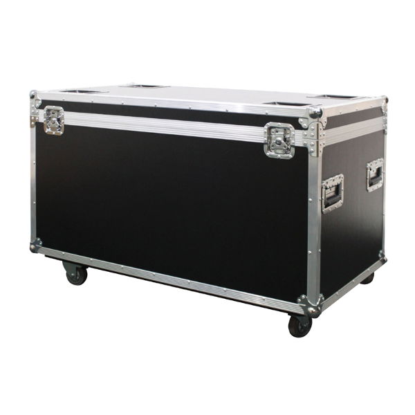 6 x LED Matrix Tri Pixel Panel 25 Flight Case