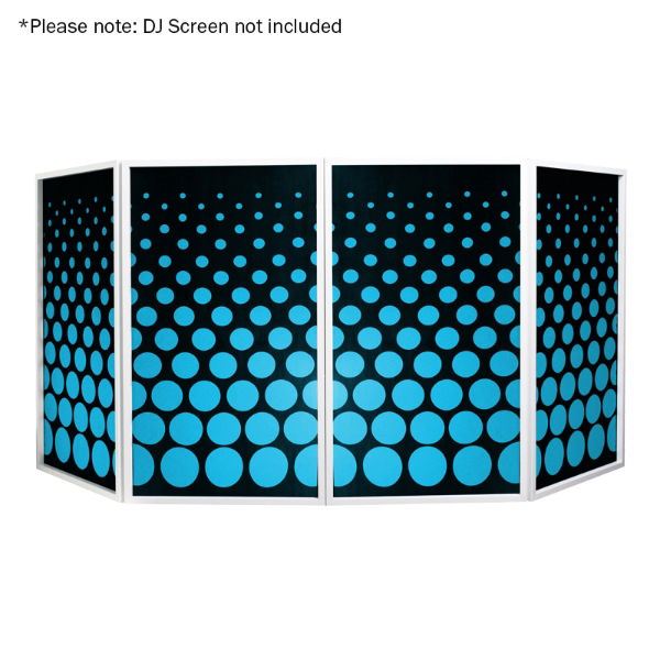 DJ Screen Circle Design Lycra (4 Pack)