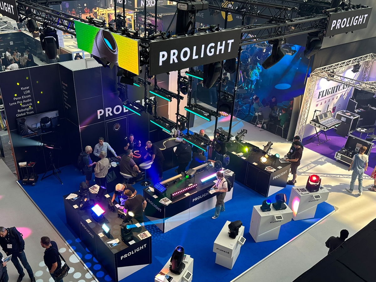 Prolight packed out @ PLASA, London