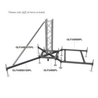 Ground Support F34 PL BSB Steel Ballast Outrigger