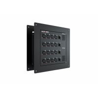 Wall-mount/Floor Dante I/O Expander 16 Mic/Line 4 XLR Out, DT164W