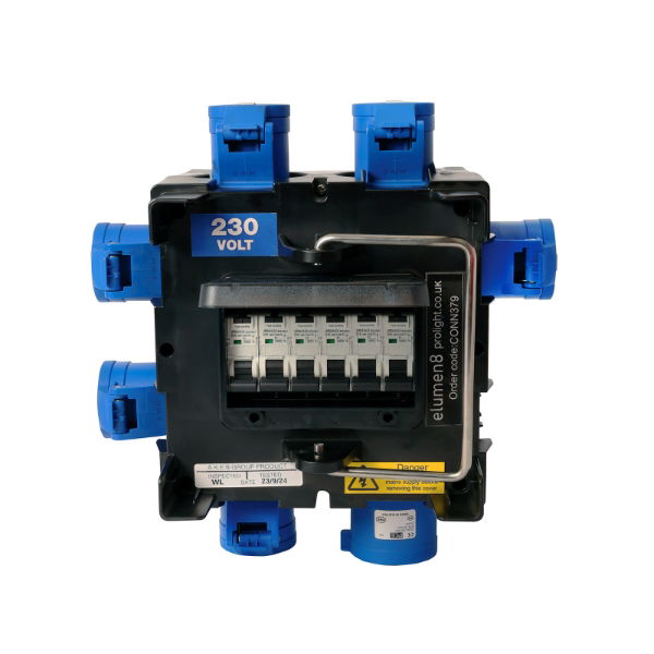 IMST Distribution Box 32A 240V In, 6 x 16A RCBO