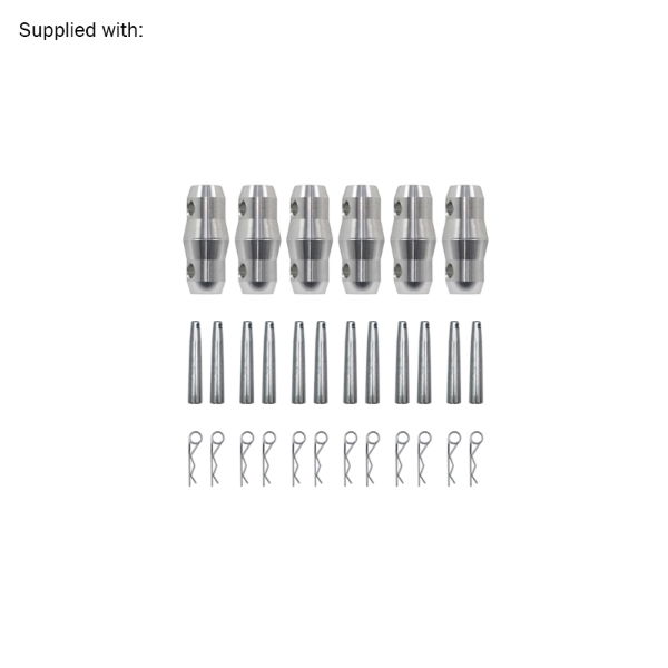 F32 Standard 4 Way Vertical Corner (C41V)