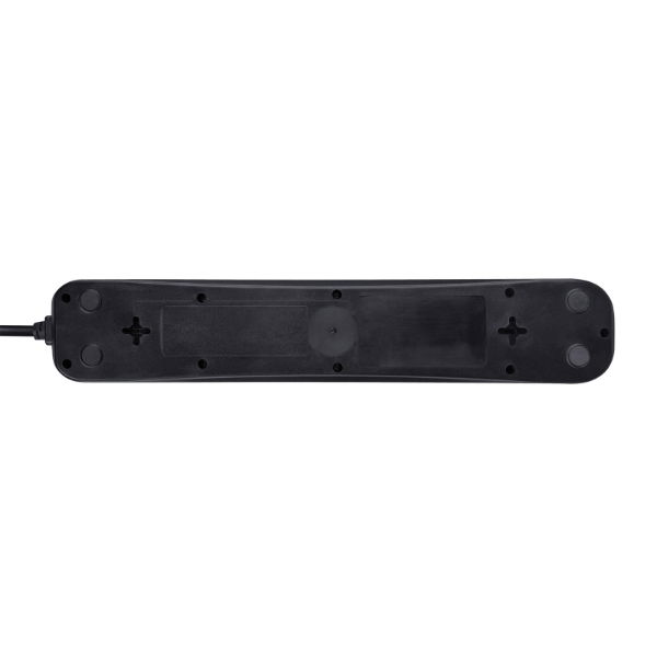 2m 13A Surge Protected 4 Gang with USB SRGLSU42PB-MP