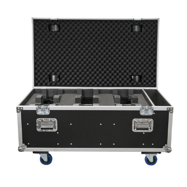 6 Way Titan Zoom Wash T1 Flight Case