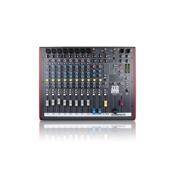 Compact Stereo Mixer, ZED60-14FX