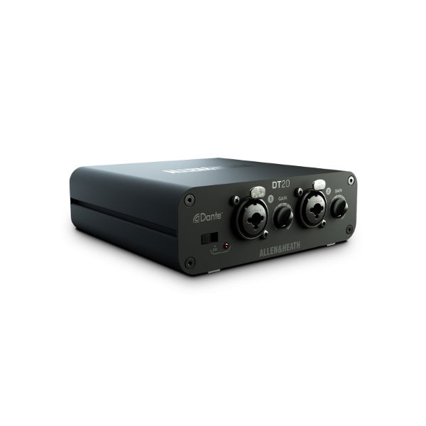 Dante Input Interface - 2 In (Inc. PSU), DT20