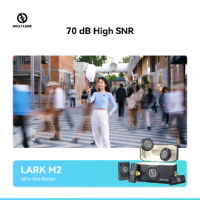 Wireless Lavalier Microphone Combo LARK M2 Combo (Shine Charcoal)