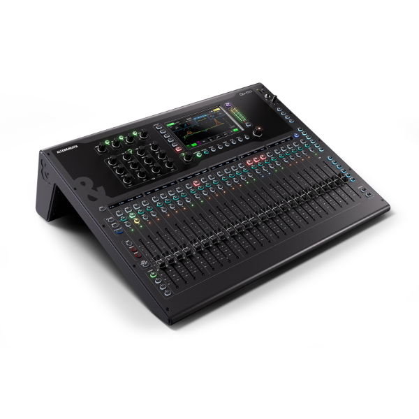 Digital Mixing Console With 24 Faders and 16x16 Dante, Qu-6D