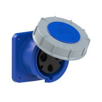 63A 230V 2P+E Panel Socket (3335-6)