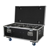 6 Way Titan Zoom Wash T1 Flight Case