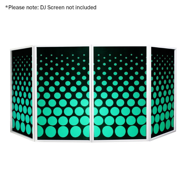 DJ Screen Circle Design Lycra (4 Pack)