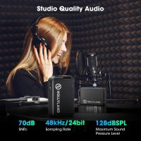 Wireless Lavalier Microphone Combo LARK Max Duo (Black)