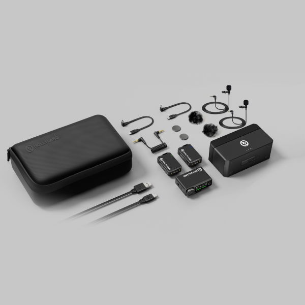 Wireless Lavalier Microphone Combo LARK Max Duo (Black)