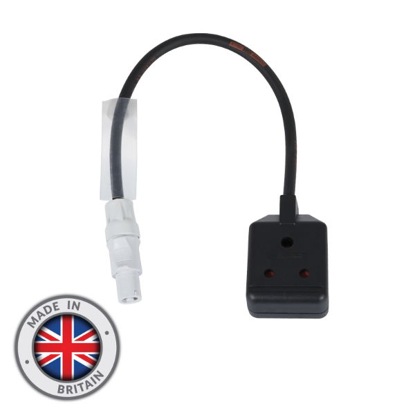 0.35m 1.5mm PowerCON – 15A Female Adaptor Cable