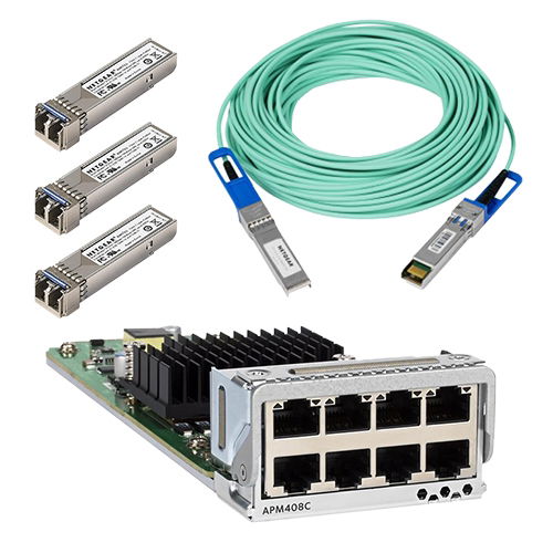 Transceivers, Port Cards & DAC Cables