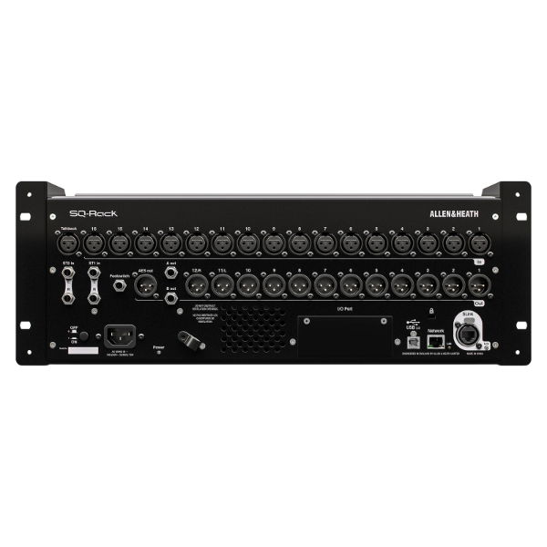 48ch Digital Mixer, 16 Mic/Line 12 XLR out, SQ-Rack 