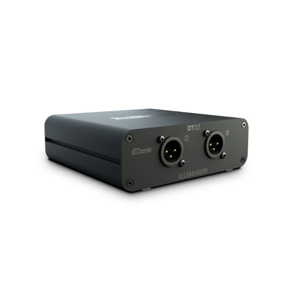 Dante Output Interface 2 Out (Inc. PSU), DT02