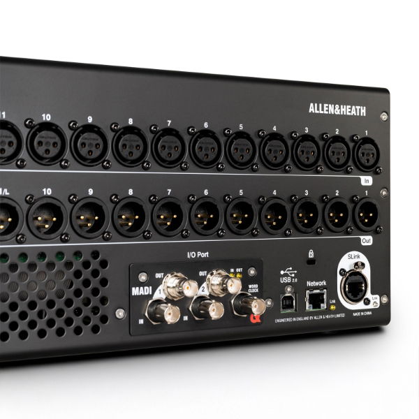 48ch Digital Mixer, 16 Mic/Line 12 XLR out, SQ-Rack 