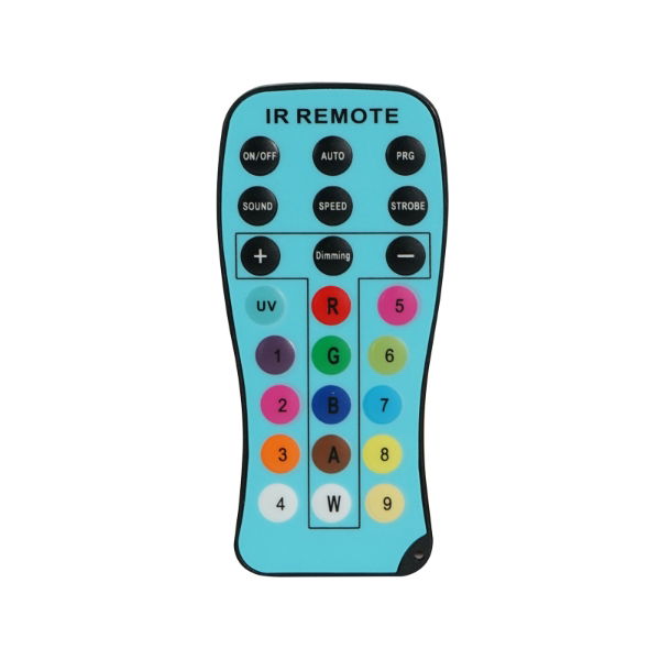 IR Remote for Spectra HEX Fixtures (RGBWAUV)