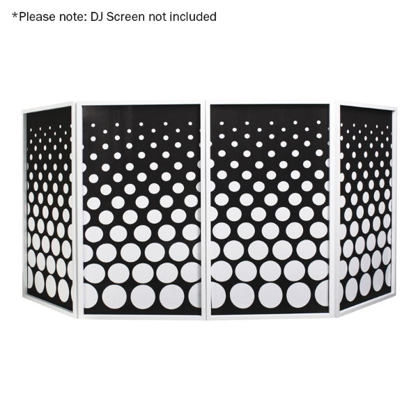 DJ Screen Circle Design Lycra (4 Pack)