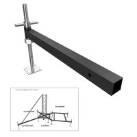 Ground Support F34 PL BS0-75 Steel Outrigger 0.75m