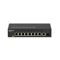 M4250-9G1F-PoE+ Fully Managed Desktop Switch, GSM4210PD-100EUS
