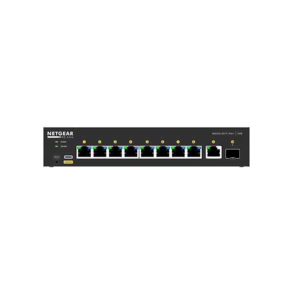 M4250-9G1F-PoE+ Fully Managed Desktop Switch, GSM4210PD-100EUS