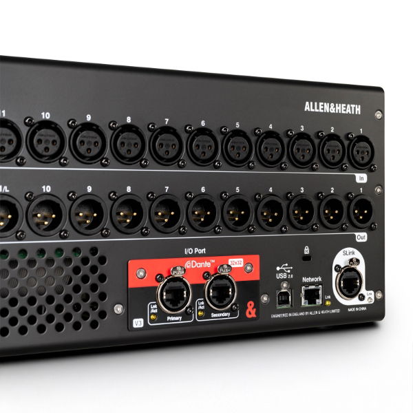48ch Digital Mixer, 16 Mic/Line 12 XLR out, SQ-Rack 