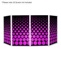 DJ Screen Circle Design Lycra (4 Pack)