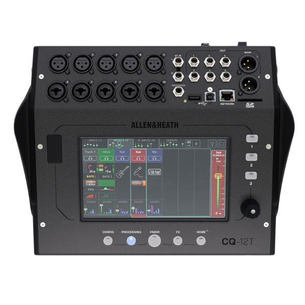 Small Format Digital Mixing Console, CQ12T 